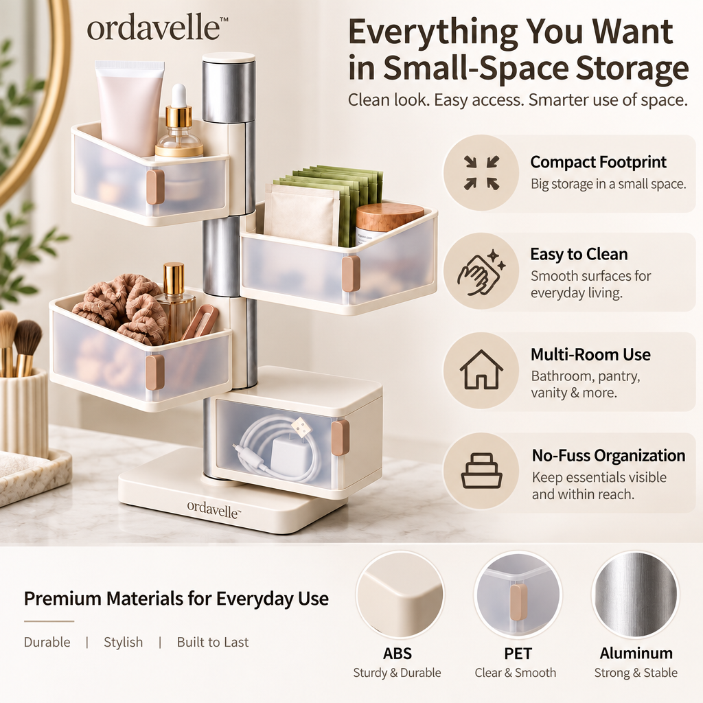ordavelle™ Swing-Out Vertical Organizer