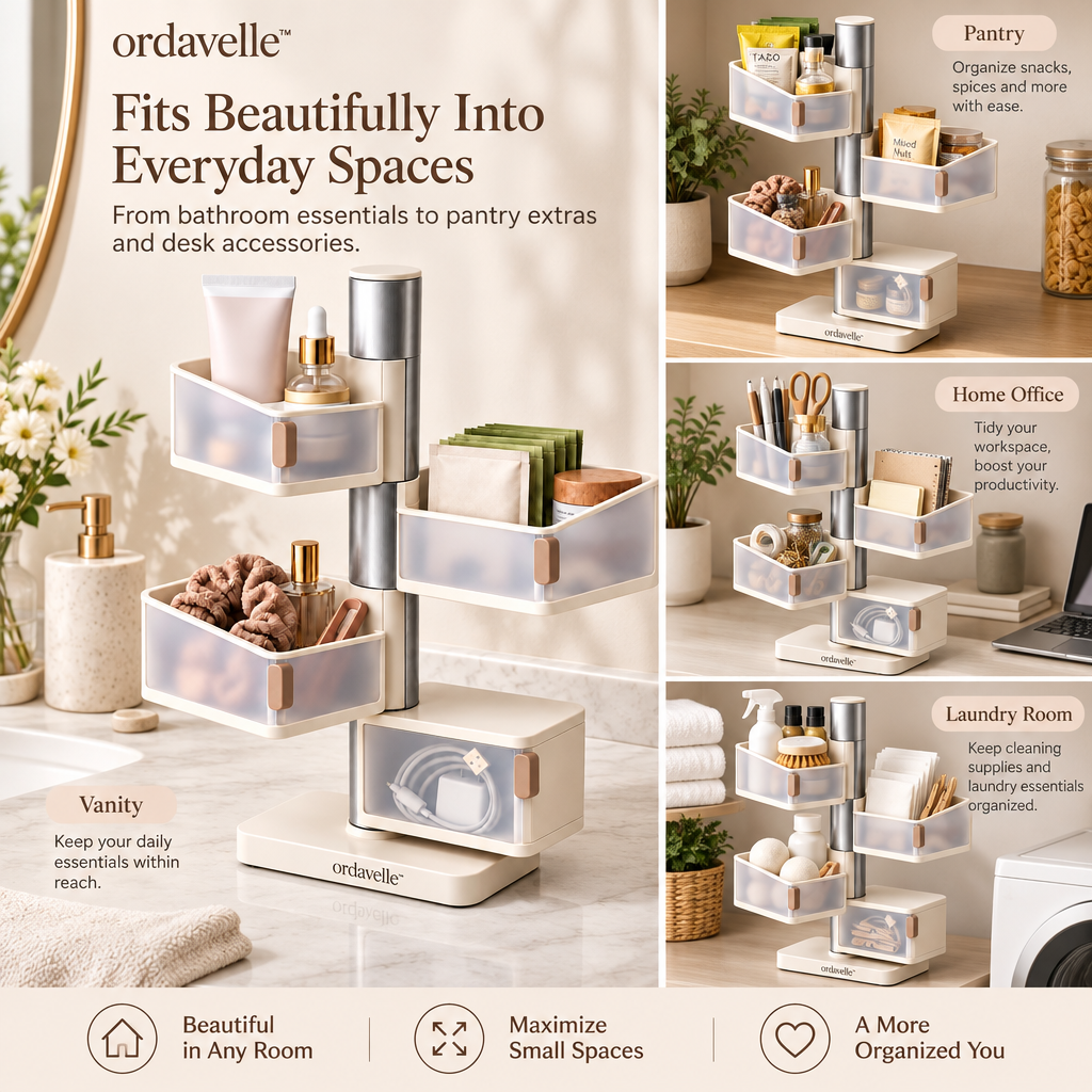 ordavelle™  Swing-Out Vertical Organizer