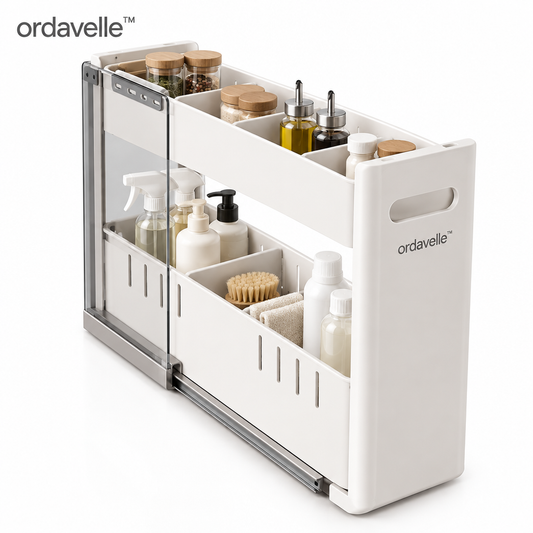 ordavelle™  Hidden Drawer Side Organizer