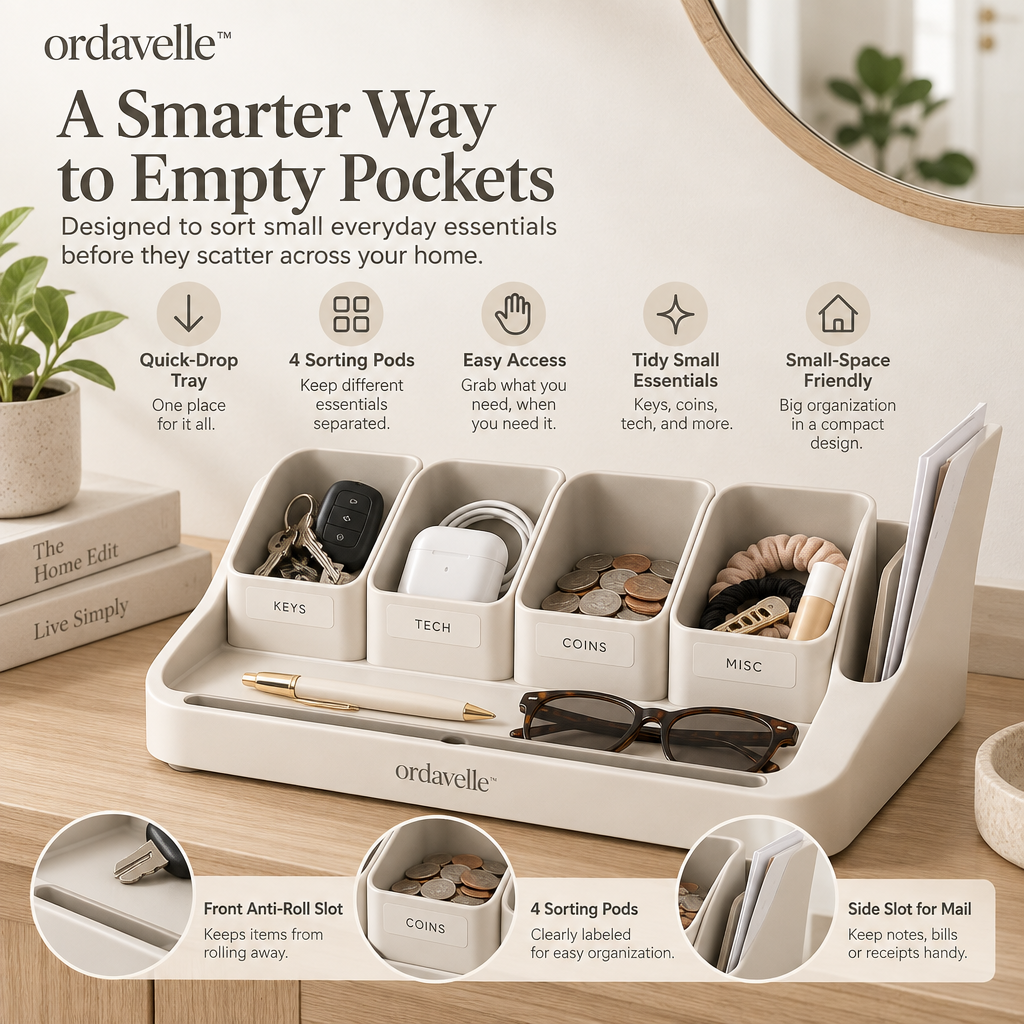 ordavelle™  Laundry Pocket-Sorting Organizer