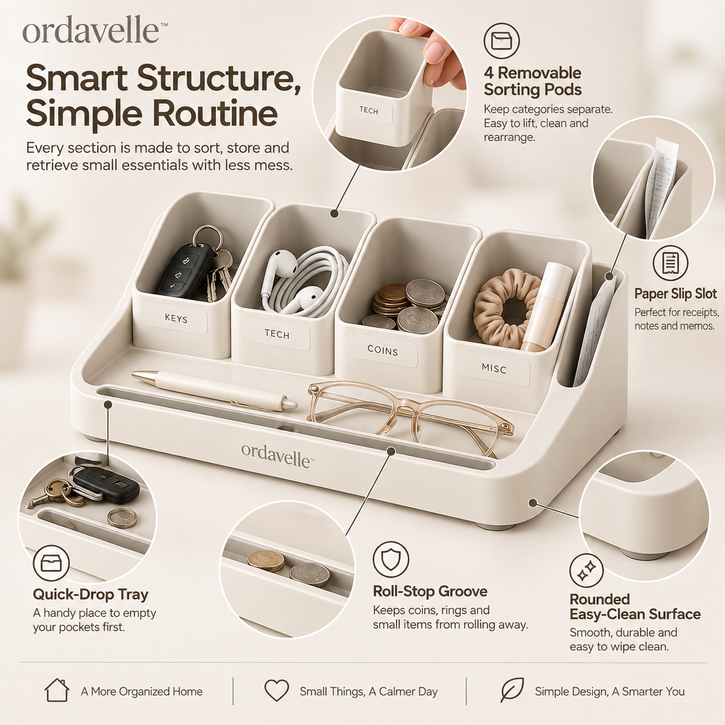 ordavelle™  Laundry Pocket-Sorting Organizer