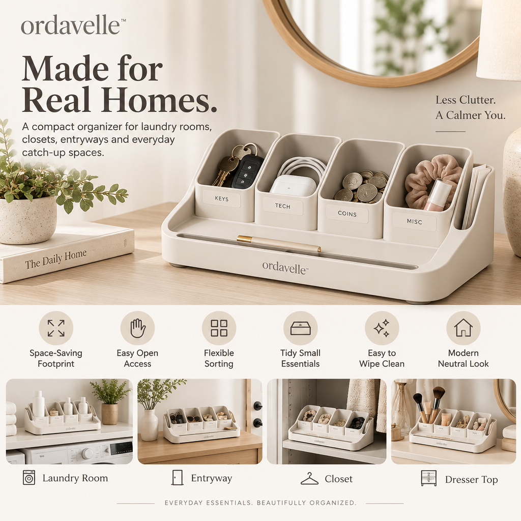 ordavelle™  Laundry Pocket-Sorting Organizer