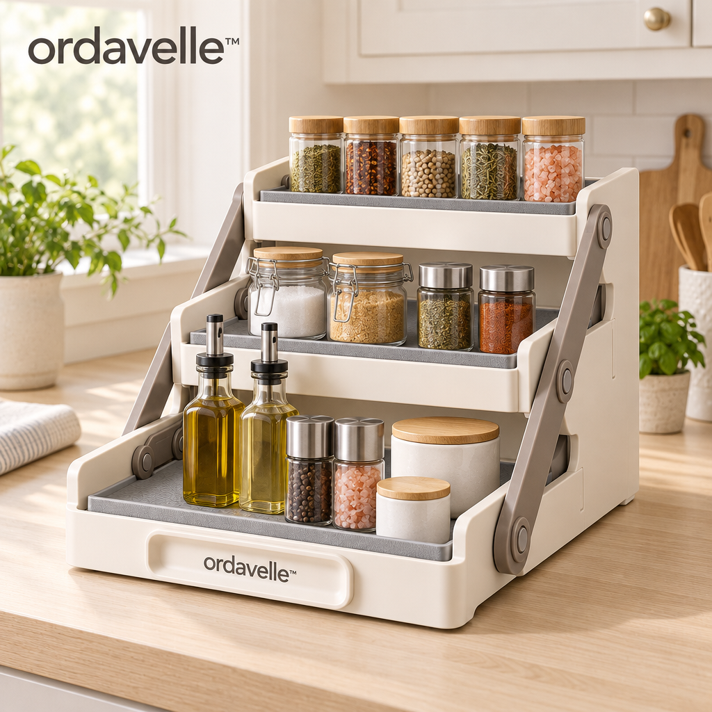 ordavelle™  Pull-Forward Tier Organize