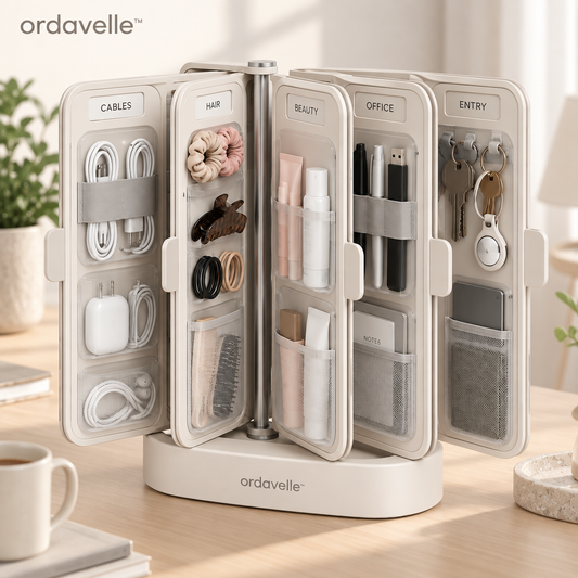 ordavelle™  Vertical Flip-Panel Organizer