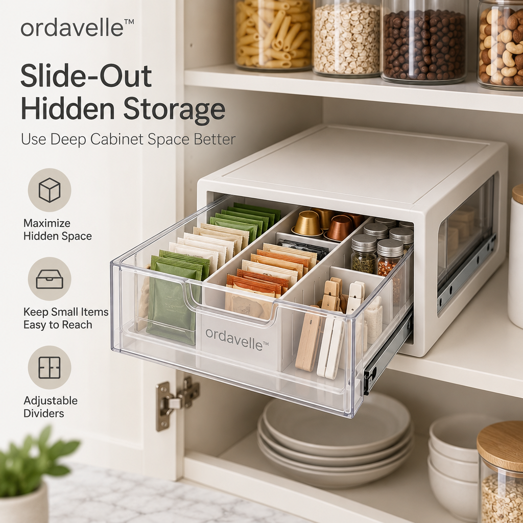 ordavelle™ Hidden Drawer Organizer